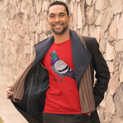 Geometric Pigeon t shirt from Infinitees
