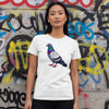 Geometric Pigeon T-Shirt | Nature Lover Design