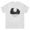 Jesus t shirt with Peace Be Still Mark 4:39 artwork from Infinitees